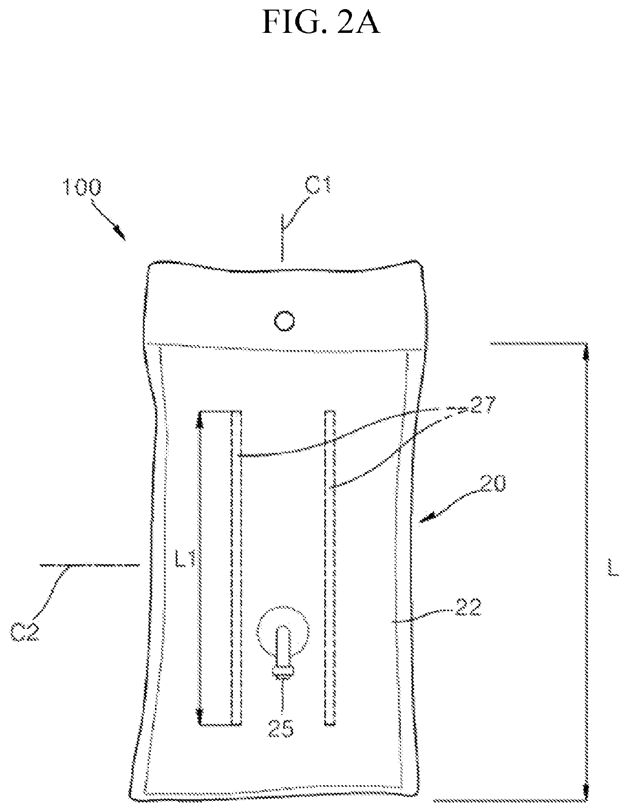 Infusion bag pressing device having pressing bag