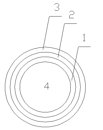 Aluminum paper covered wire