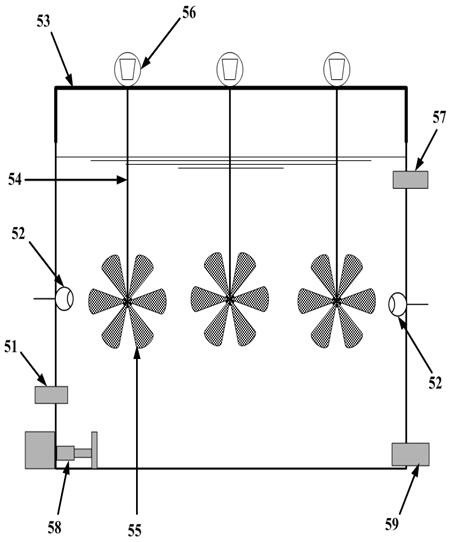 A method for removing zinc ions in electroplating wastewater by using pulsed high voltage electric-microbial flocculation reaction tank