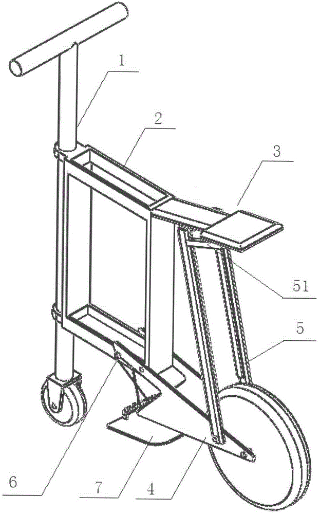 A box-type folding electric vehicle with reversible seats