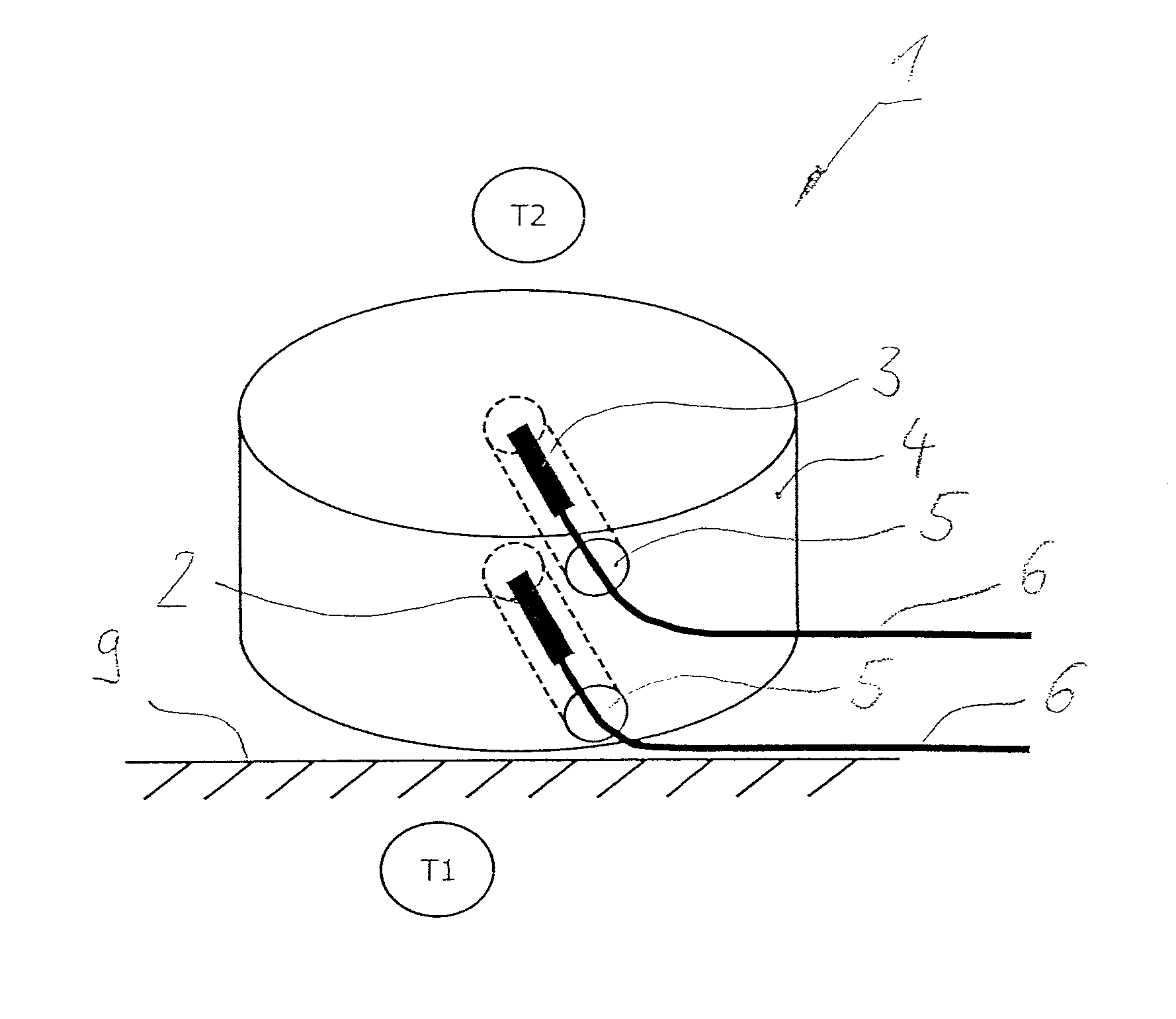 Double temperature sensor