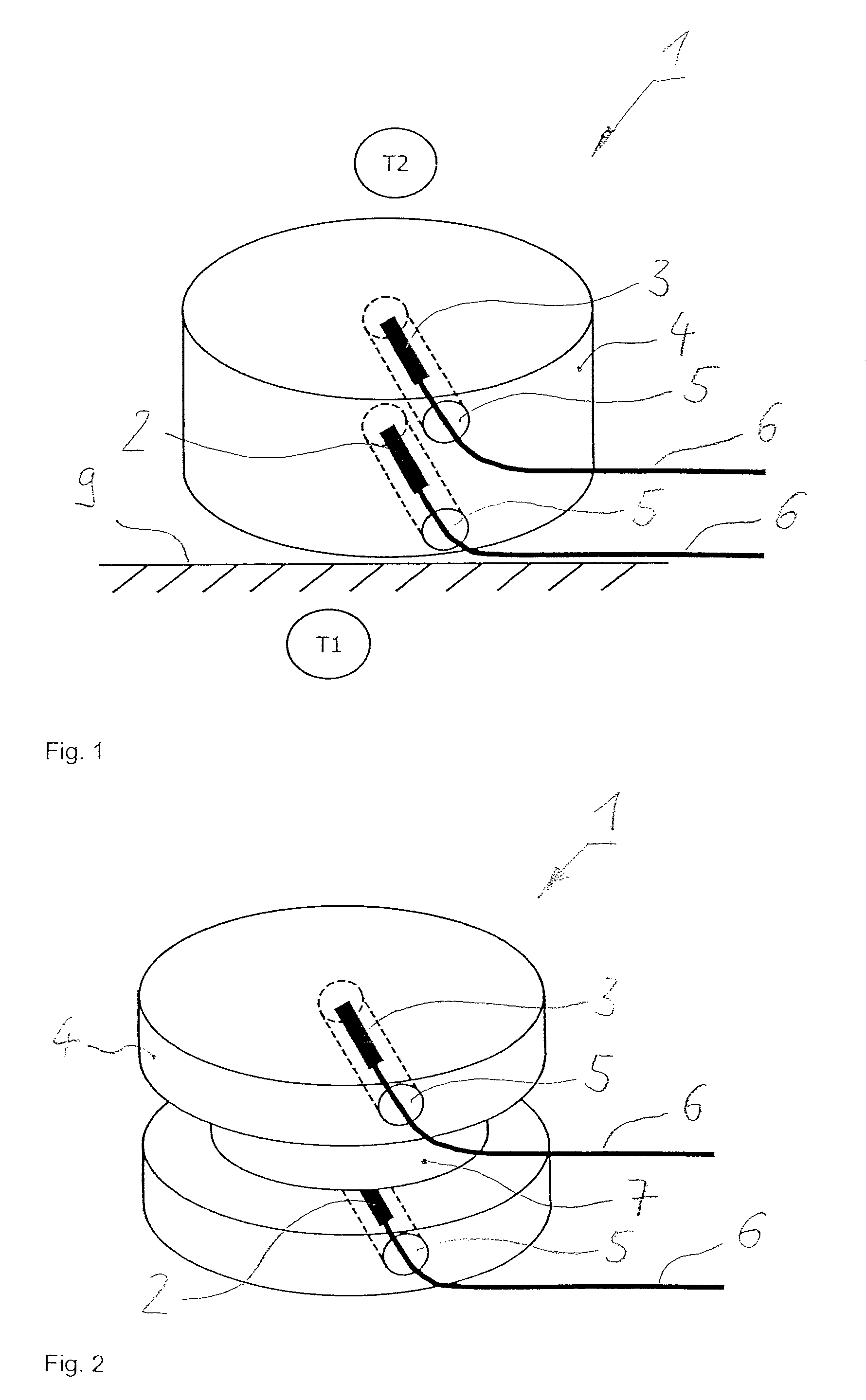 Double temperature sensor