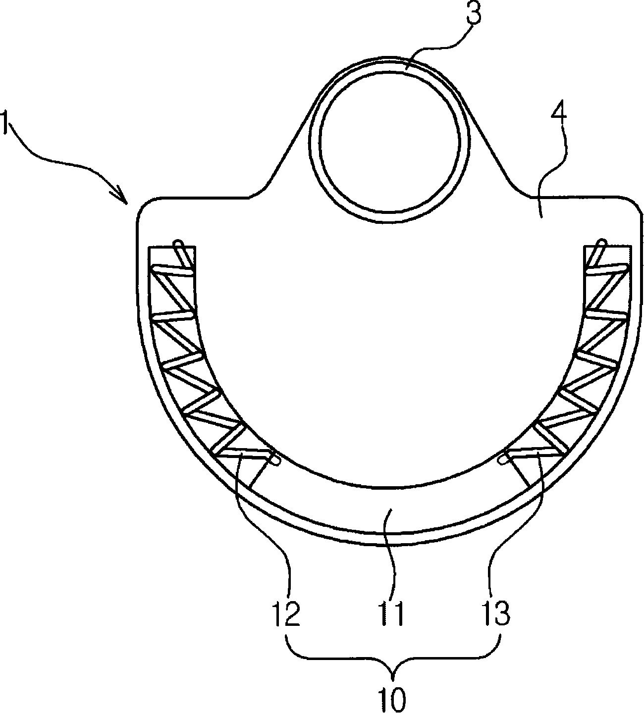 Crankshaft of reciprocal compressor