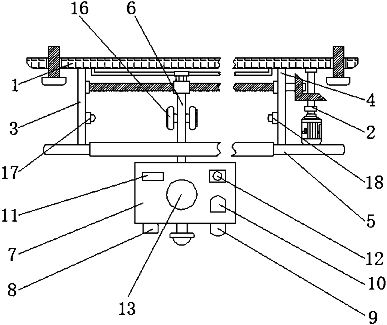 Intelligent monitoring system and working method thereof