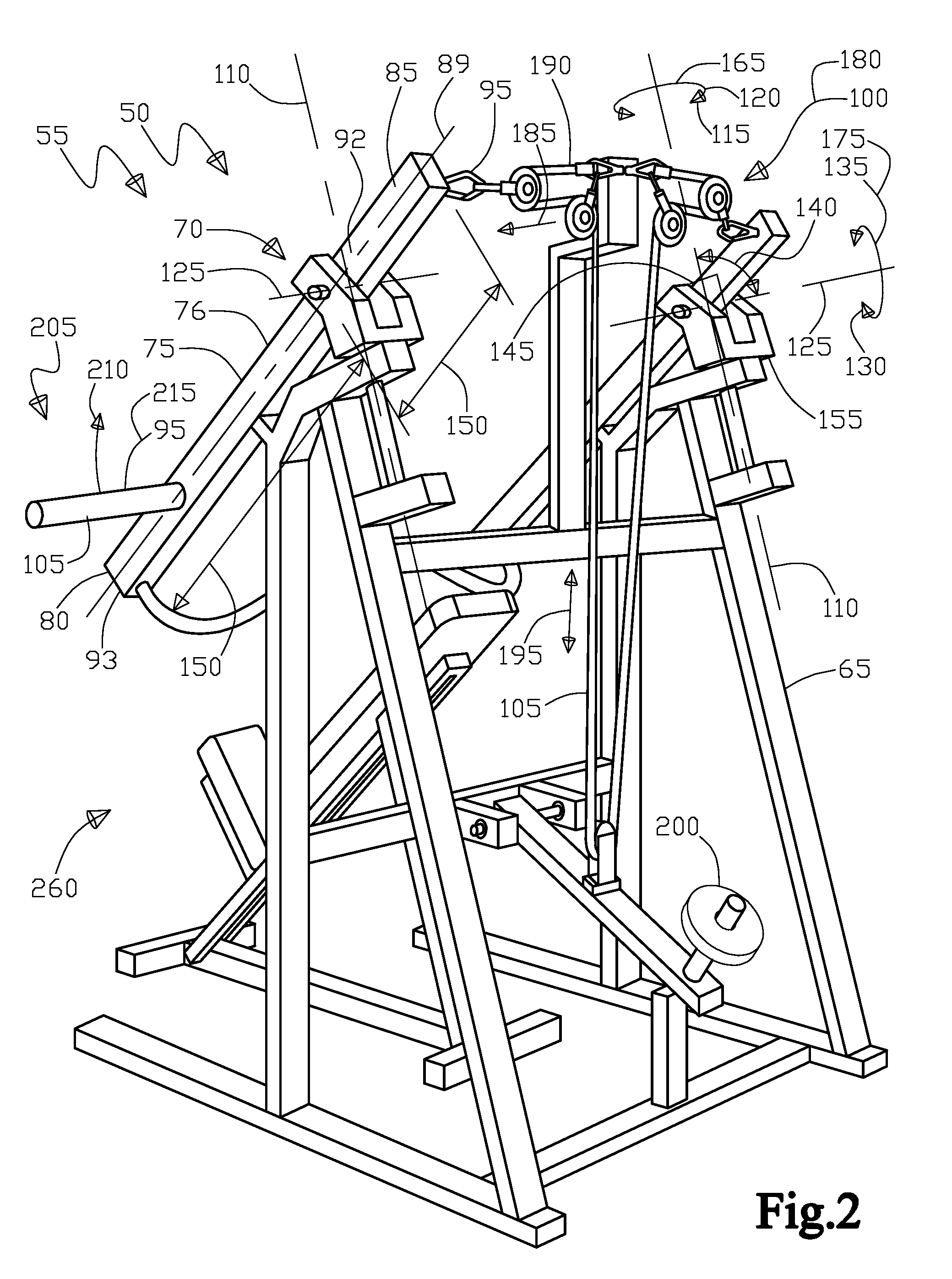 Multi Axes Exercise Apparatus