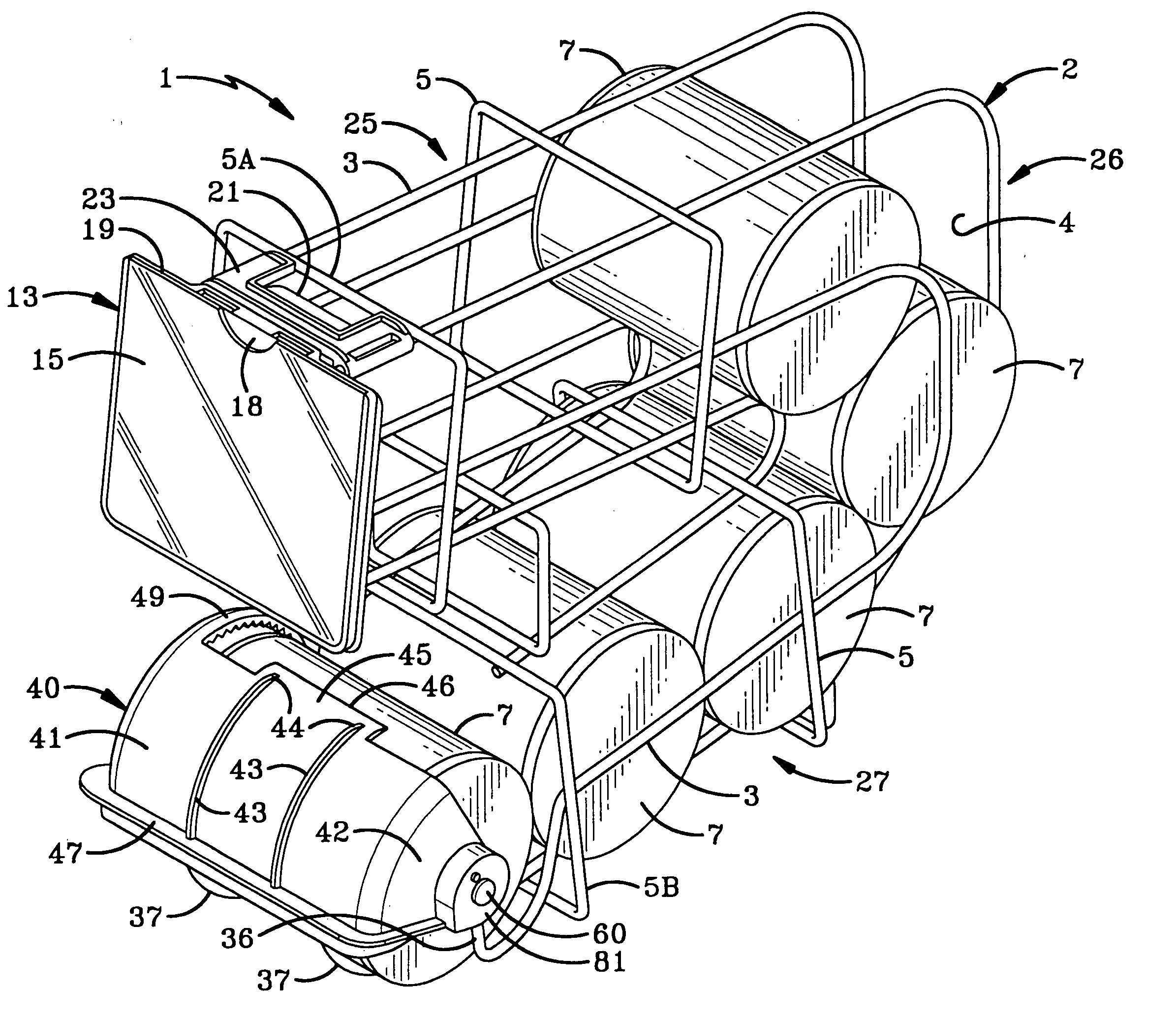 Merchandise dispenser with time delay and one-way retaining member