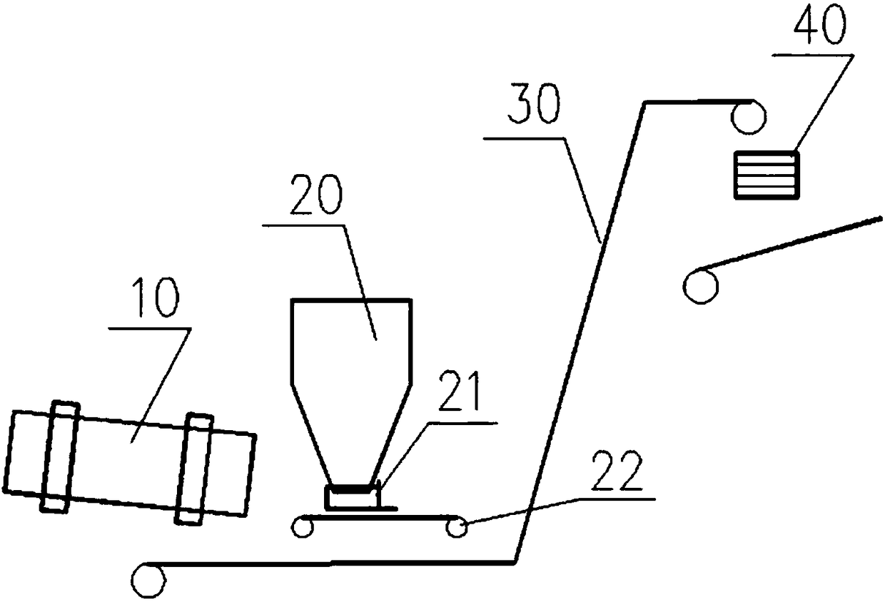 Returned mine sintering process and system