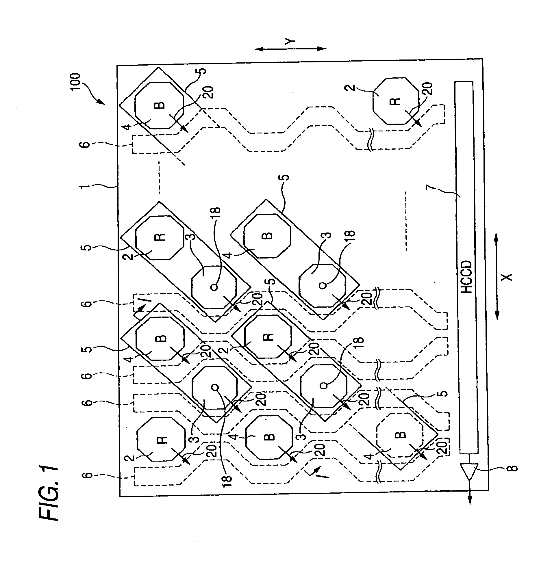 Solid-state image pickup element and image pickup apparatus using the same