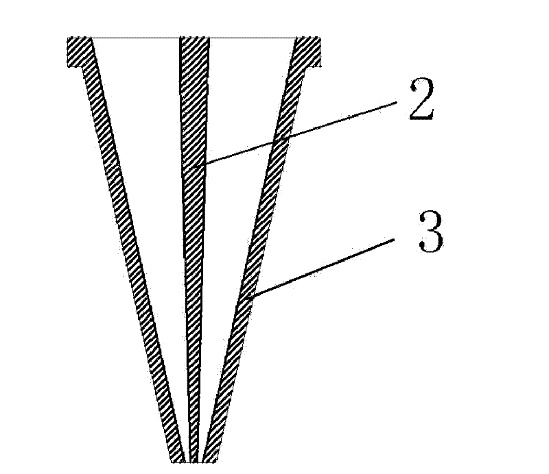 Hollow fiber ceramic membrane and preparation method thereof