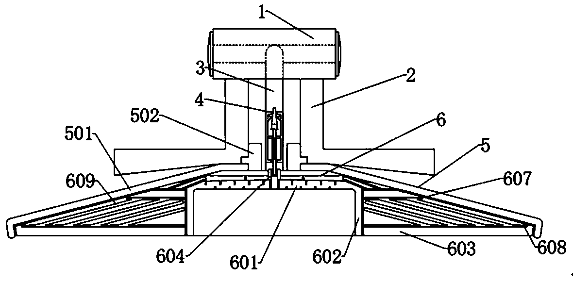 Air suction end executor