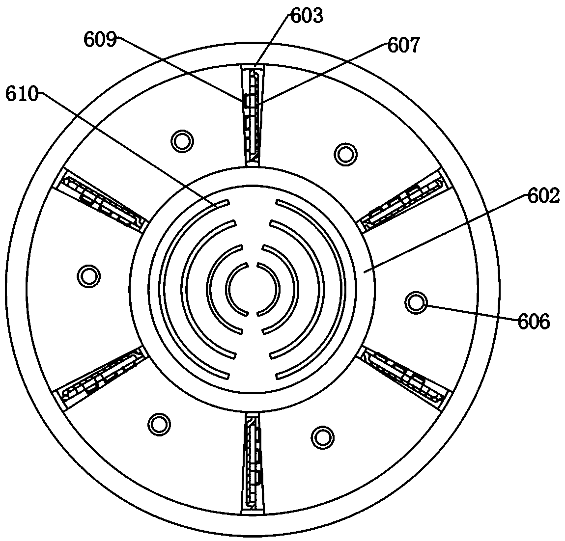 Air suction end executor