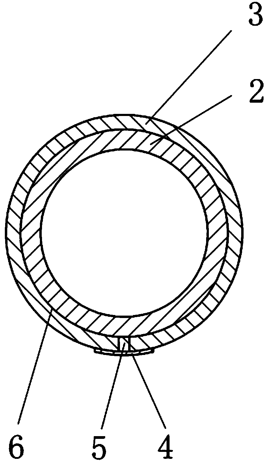 Anti-corrosion device of temperature element of high-pressure cylinder of steam turbine