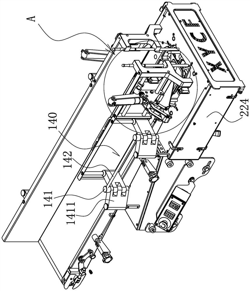 Automatic box separating machine