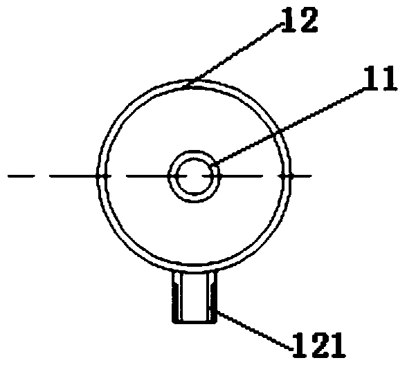 Gas normal pressure sampling device suitable for vehicle-mounted measurement