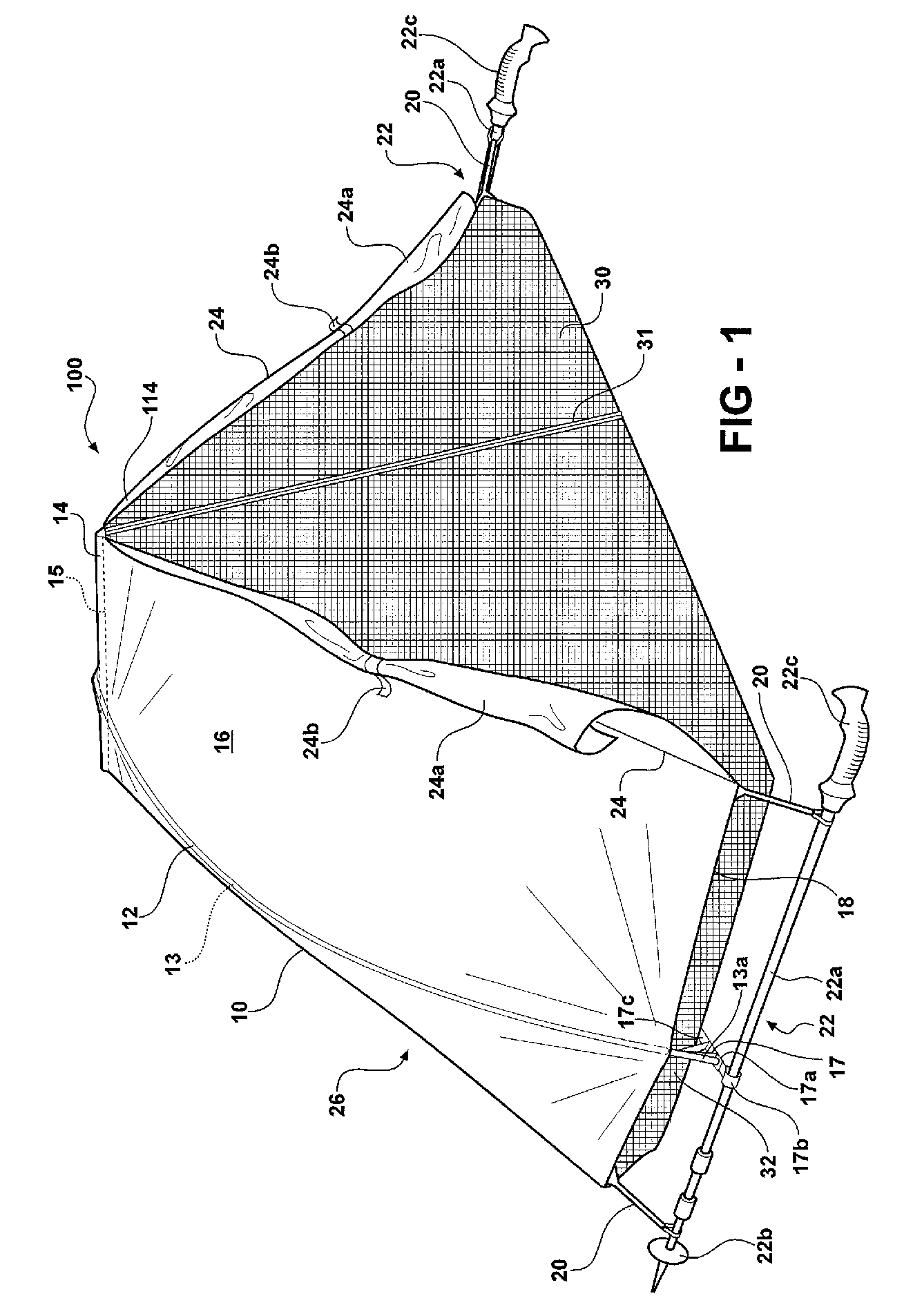 Single pole freestanding shelter