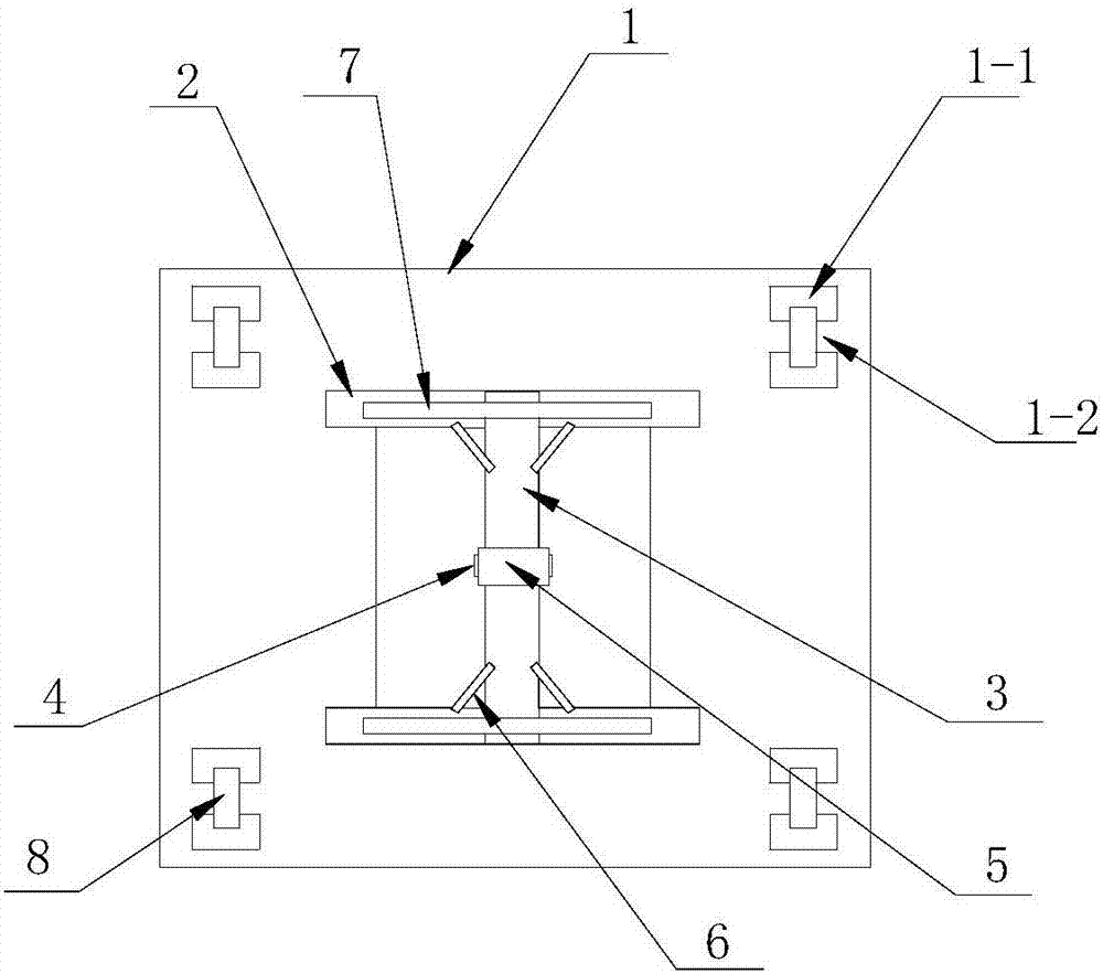 Portable lifting device based on loading machine lifting accropode and manufacturing method of device