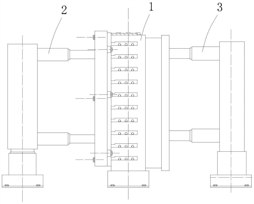 A kind of forming equipment and processing method of high-rise building prefabricated wall panels