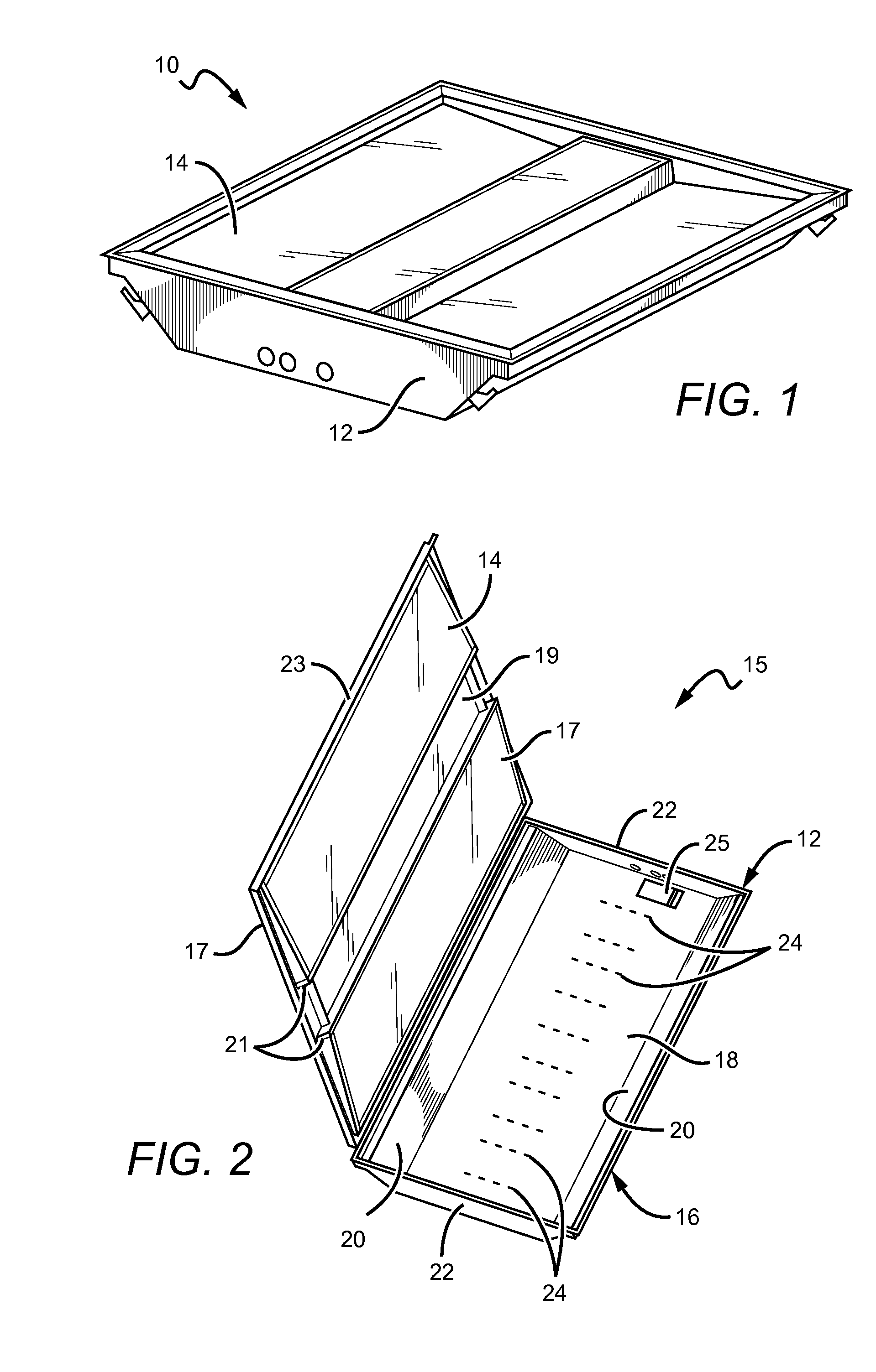 Standardized troffer fixture