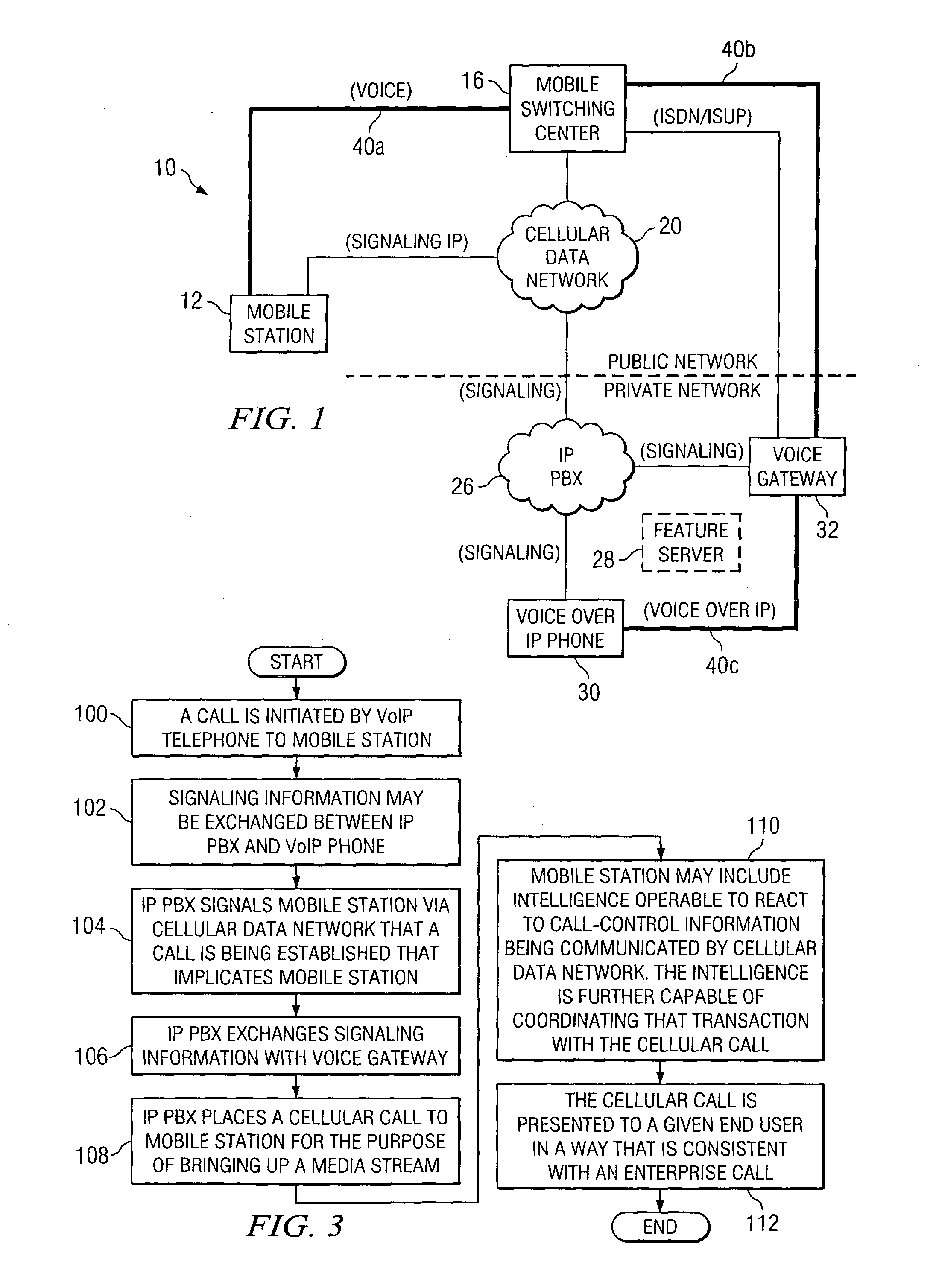 System and method for delivering private network features to a public network