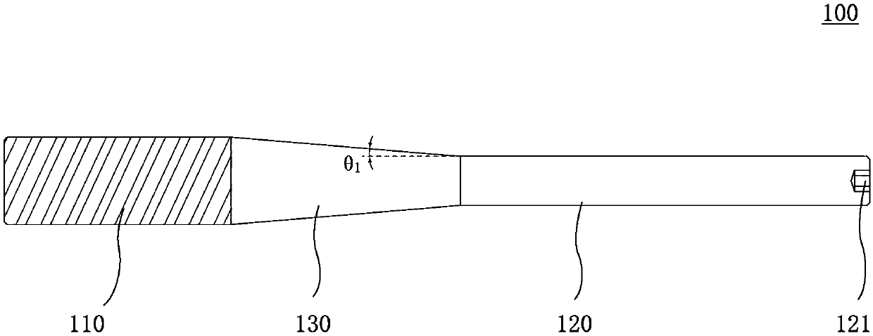 Staggered hole correcting equipment and staggered hole correcting method