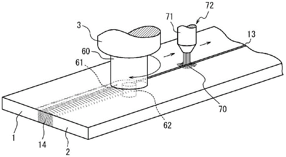 Friction stir welding method for steel sheets and method of manufacturing joint