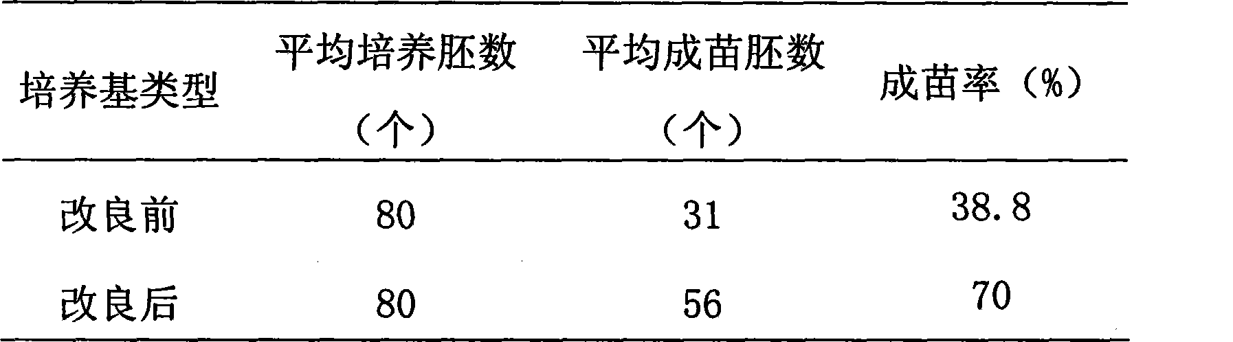 Solid culture medium for culturing garlic sexual embryo