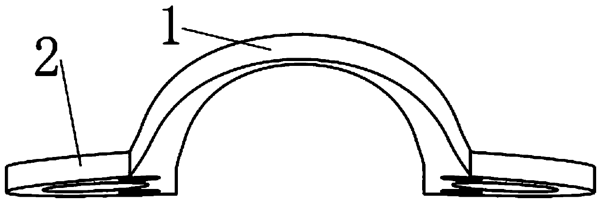 A fixation plate for avulsion fracture of posterior cruciate ligament tibial insertion