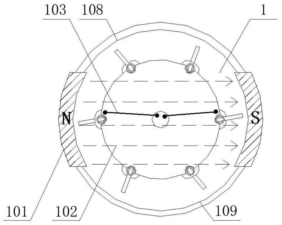 A transmission shaft monitoring device and a threshing drum shaft monitoring device