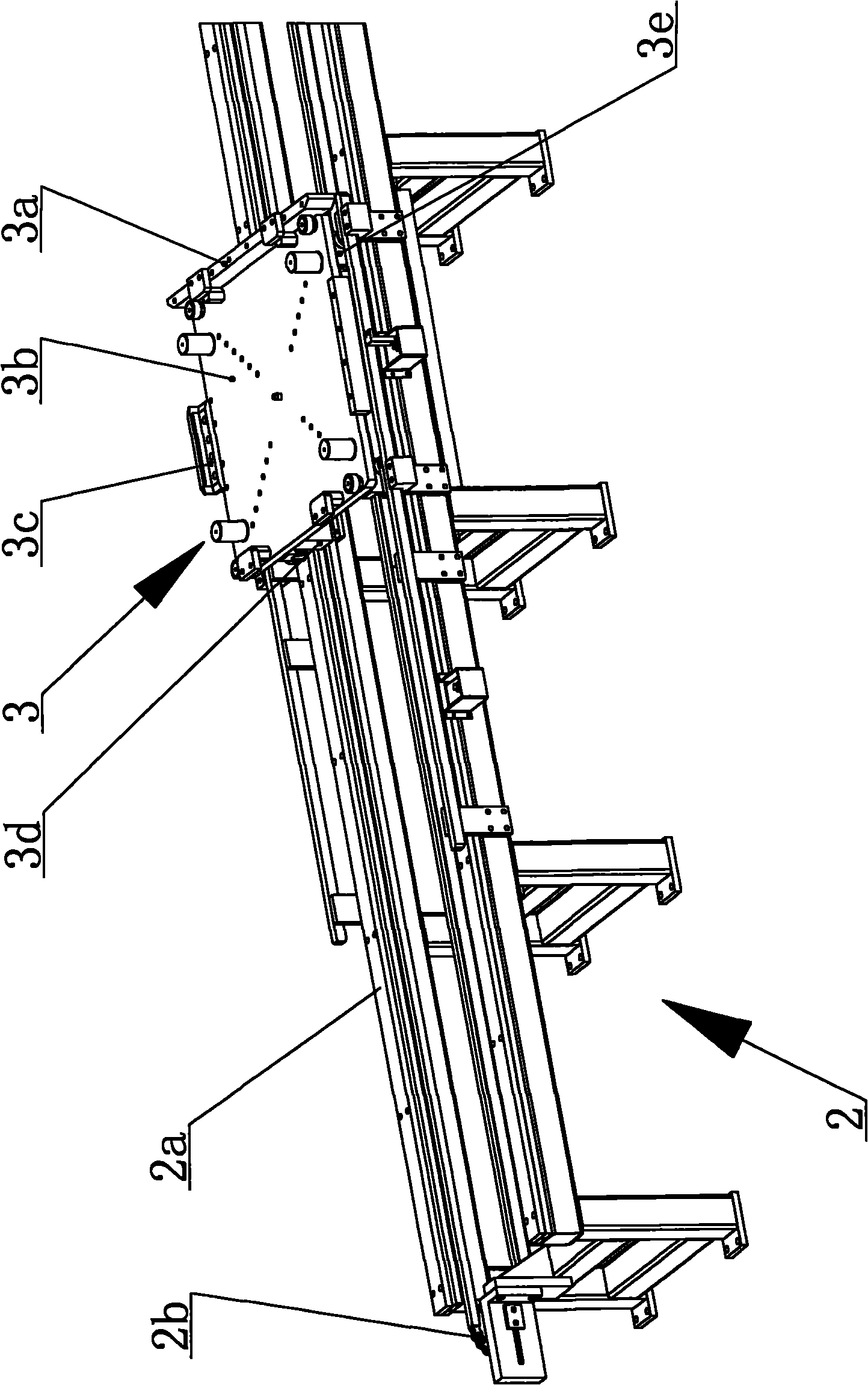 Multistation rubber injection vulcanizing forming device