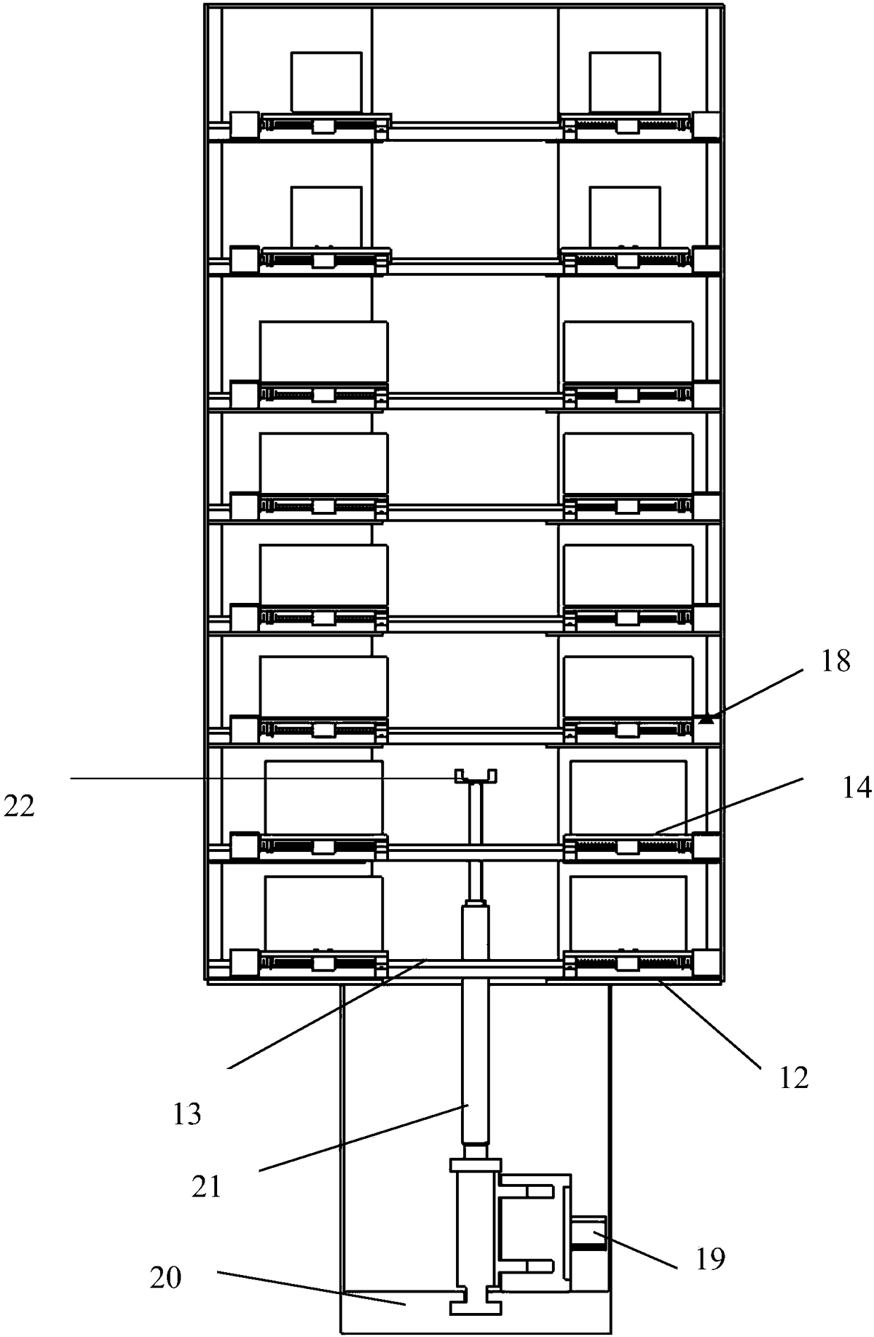 A large express self-service device