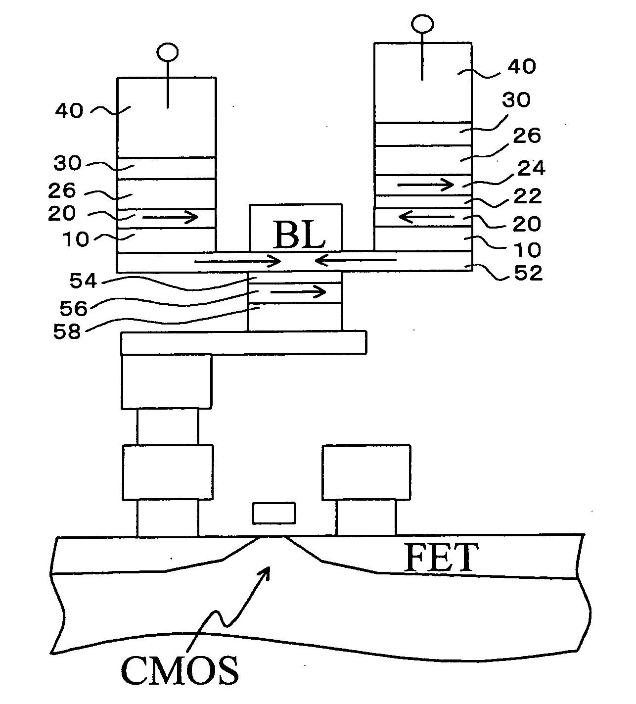 Magnetic switching element and a magnetic memory