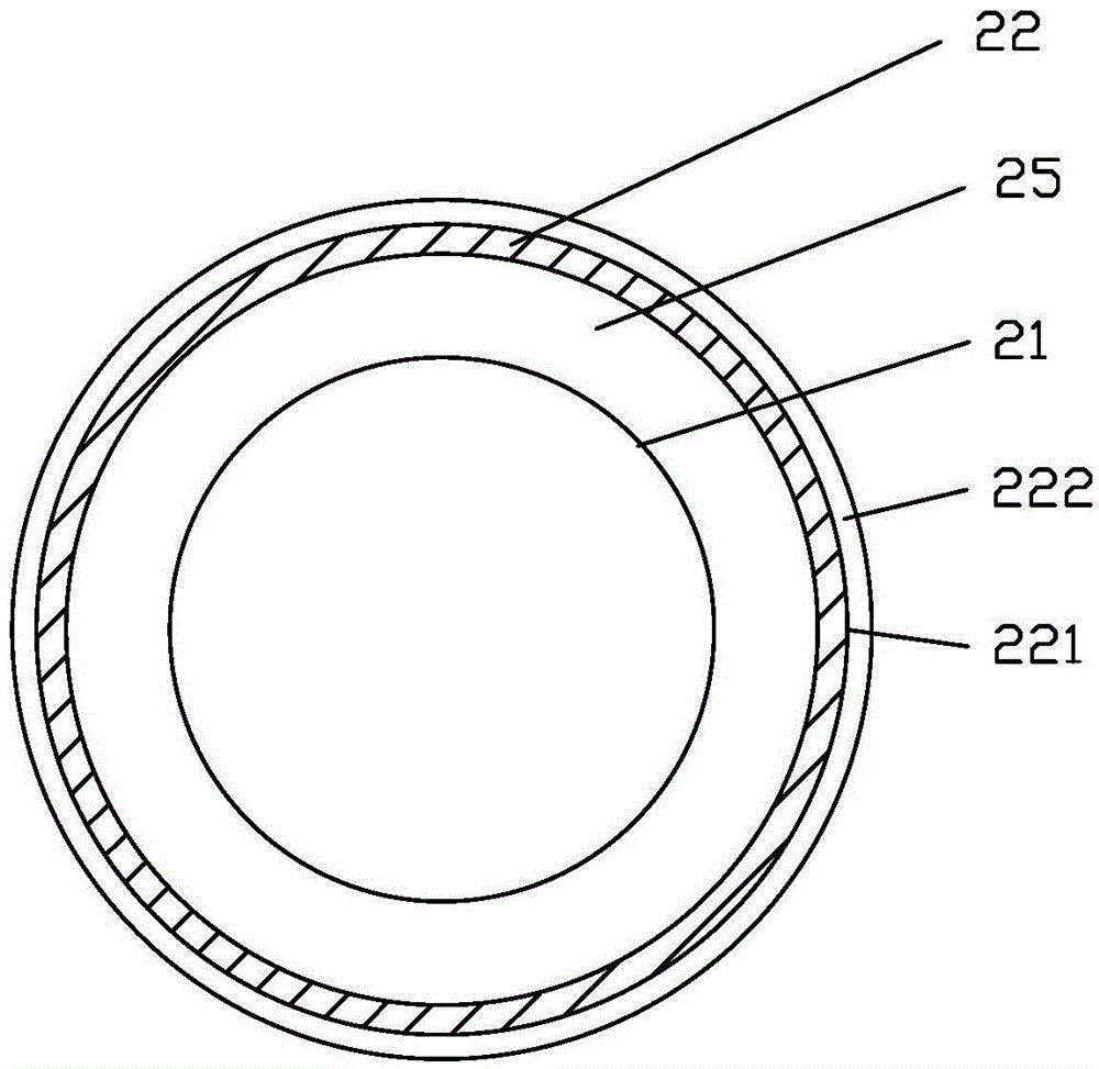 Heat conduction effect and heat radiation effect combining type cascading automobile exhaust heat exchange device