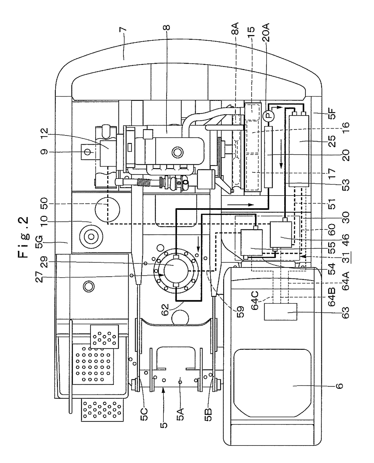 Hybrid-type working machine