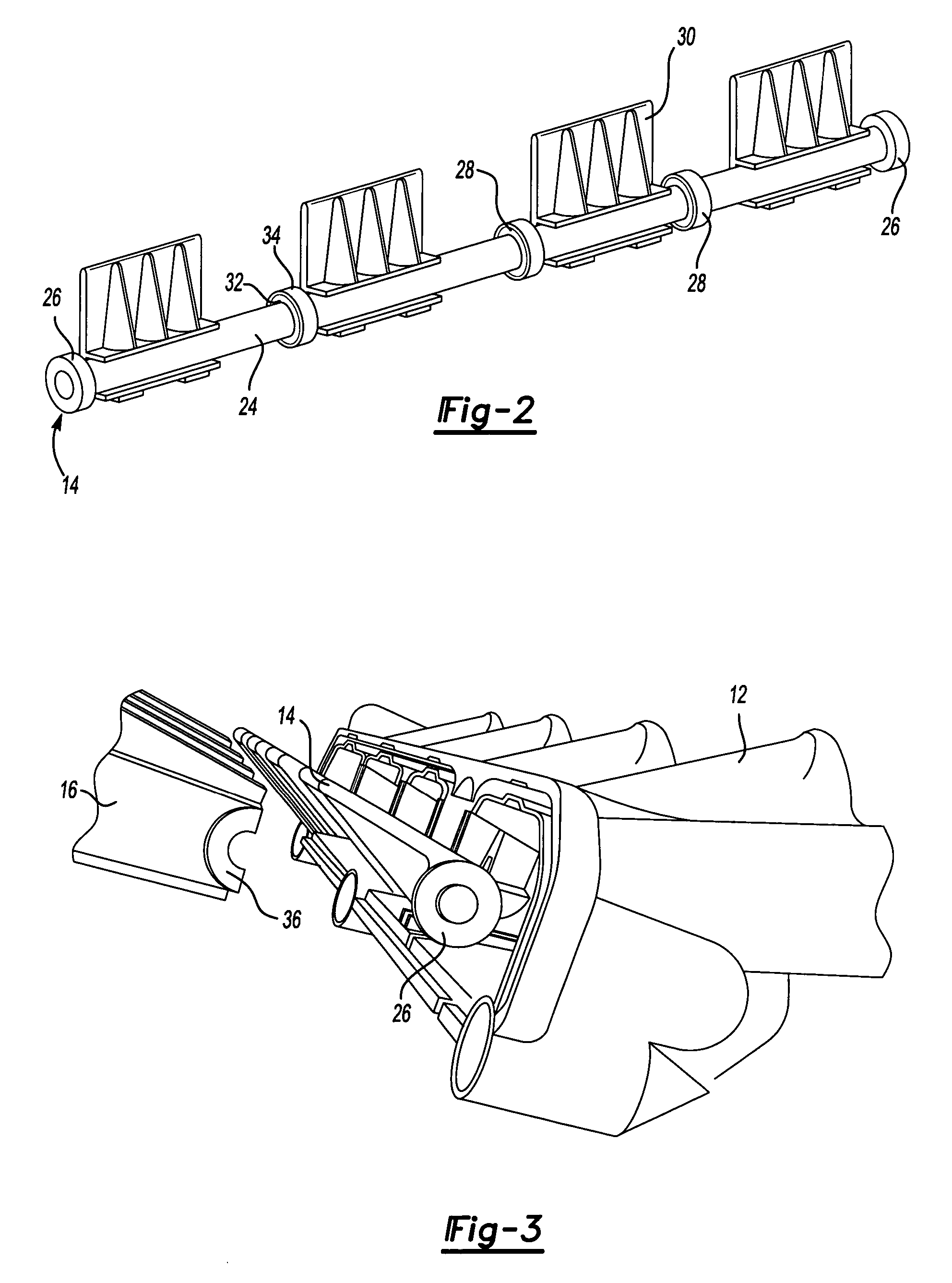 Intake manifold with low chatter shaft system