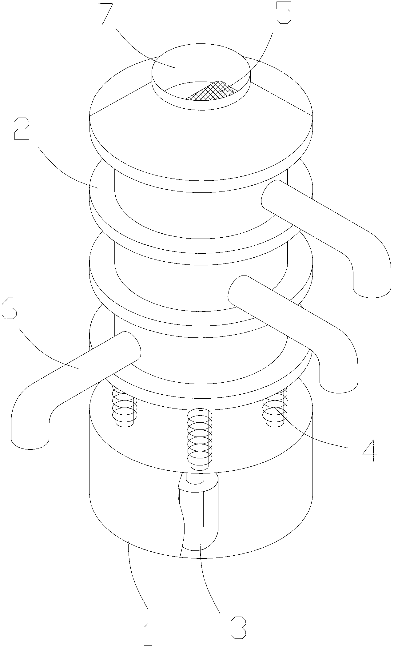 Multi-layer filtering device