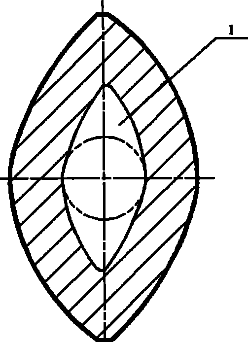 Novel cooling structure for tangent type rotator of internal mixer