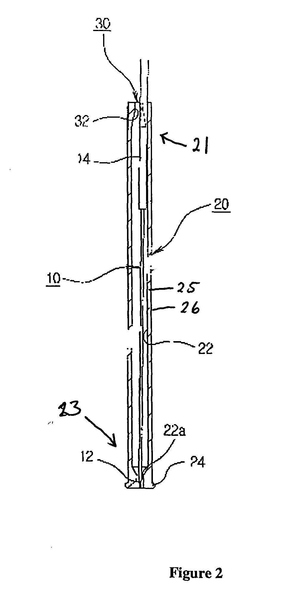 Accupuncture needle insertion tube