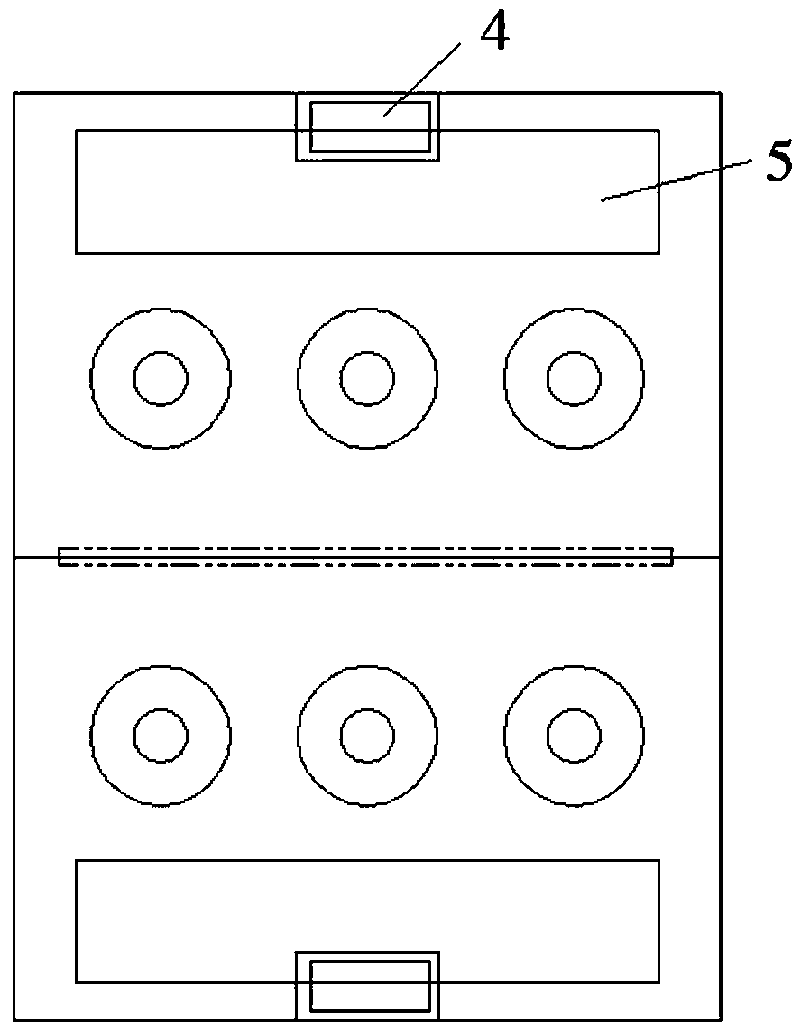 Contact isolation chamber for switch cabinet and switch cabinet