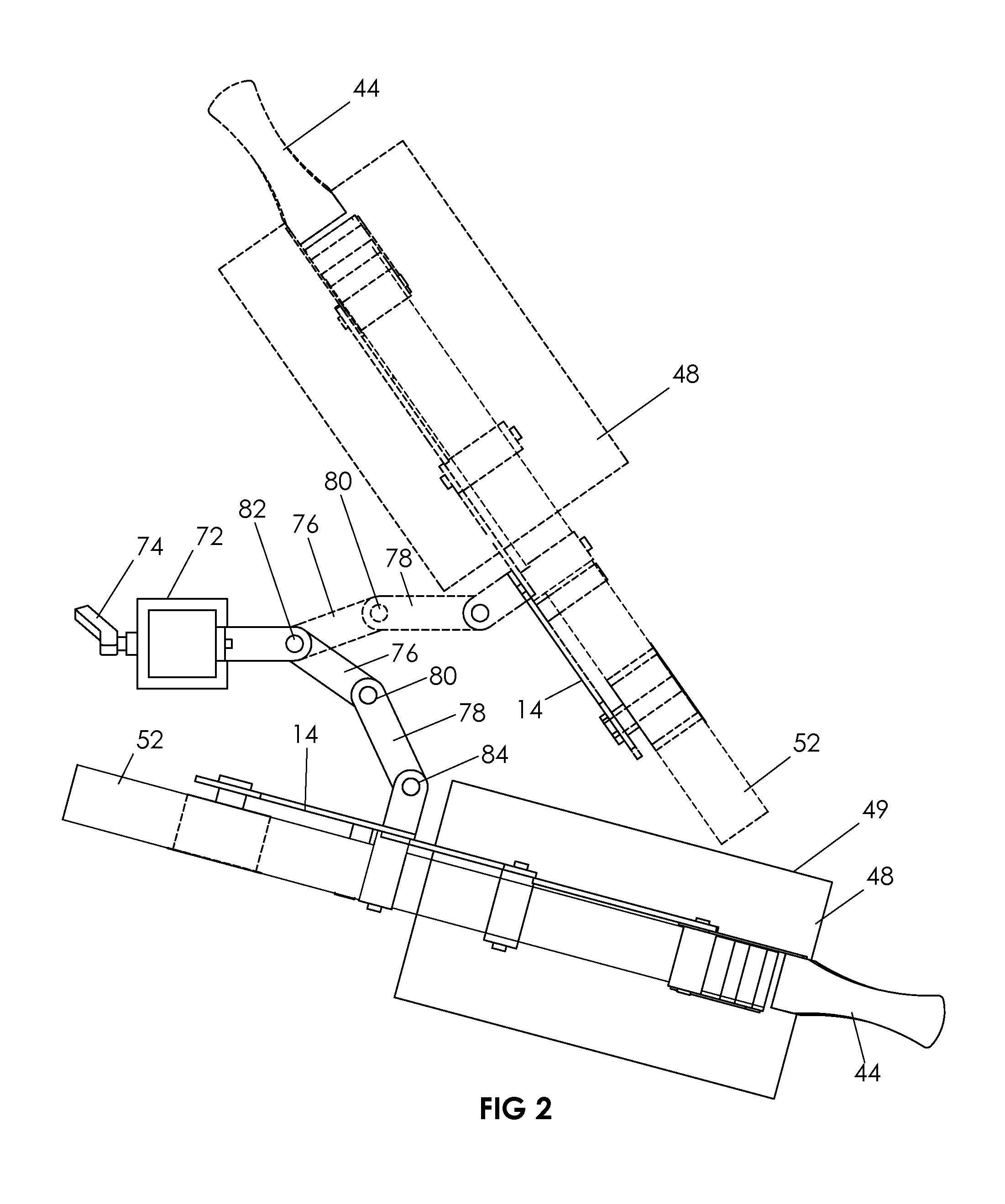 Guided tape applicator