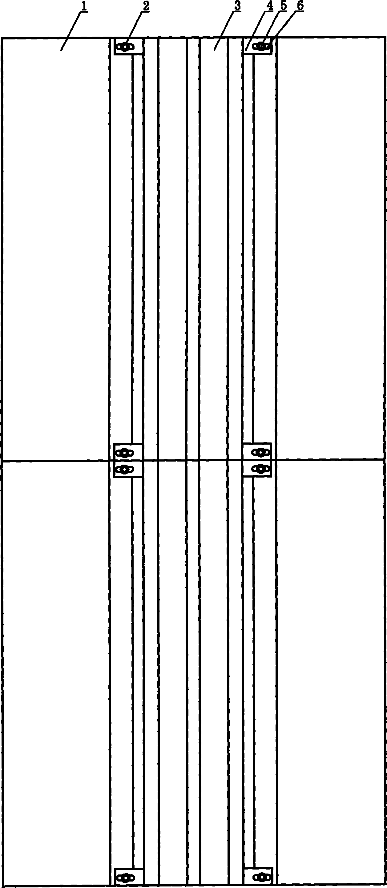 Evenness adjusting methods for industrial factory building T-shaped groove and platform thereof