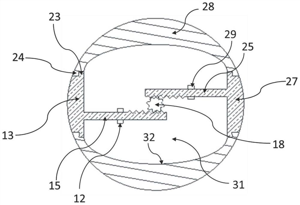 Heat supply wear-resistant ball valve