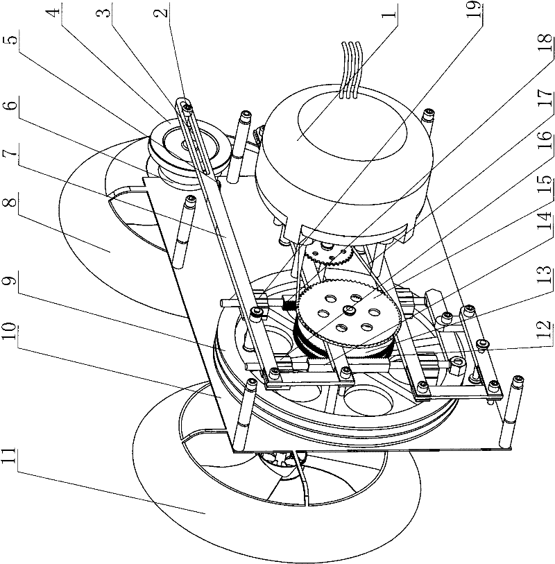 Wind power generation mechanism and electric motor car provided with same