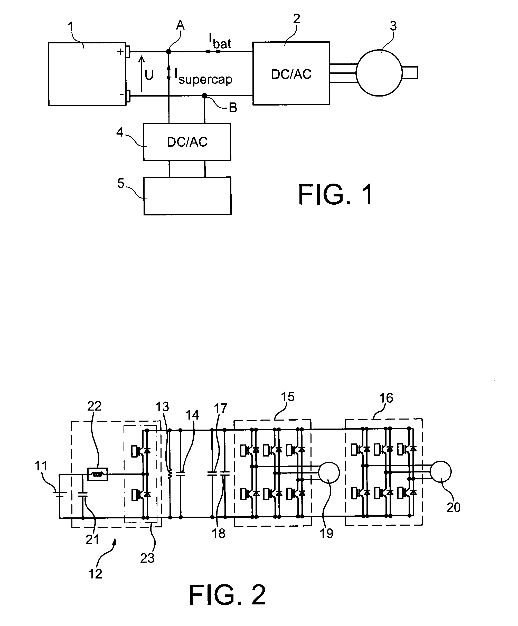 Two-directional current double-boost quadratic dc/dc converter