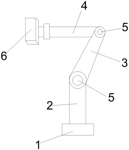 Aviation structural member intelligent production line flexible measurement device and measurement method