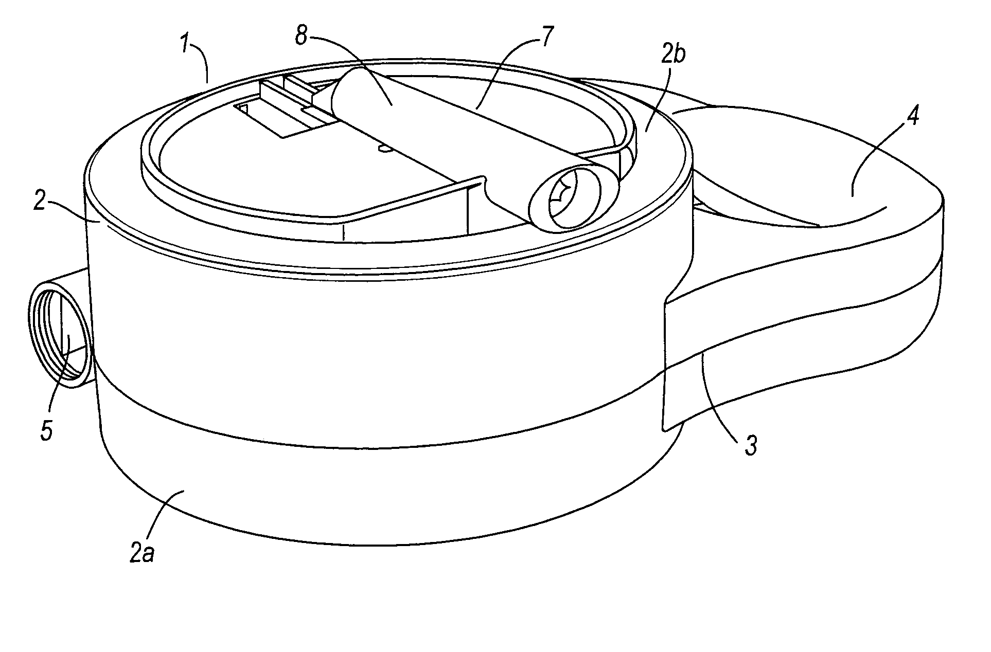 Retracting dog lead with manual override