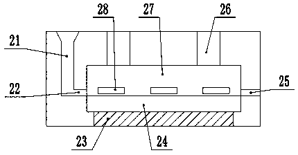 Double-liquid composite casting protective agent