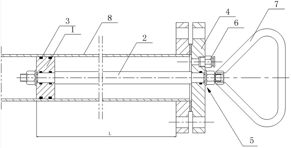 Connection changing method for low-flame-point material pipeline