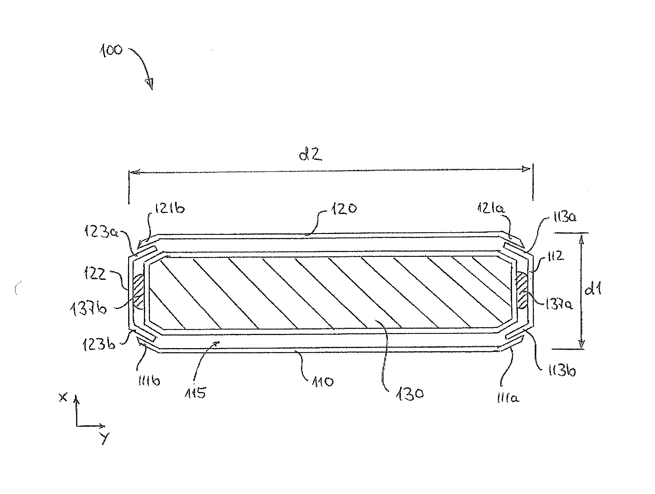 Shrinkable Core for Forming Hollow Precast Load Bearing Wall Panels