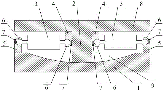 A self-resetting magneto-rheological multi-dimensional shock-absorbing and isolating device