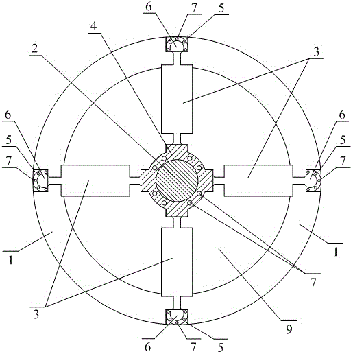 A self-resetting magneto-rheological multi-dimensional shock-absorbing and isolating device